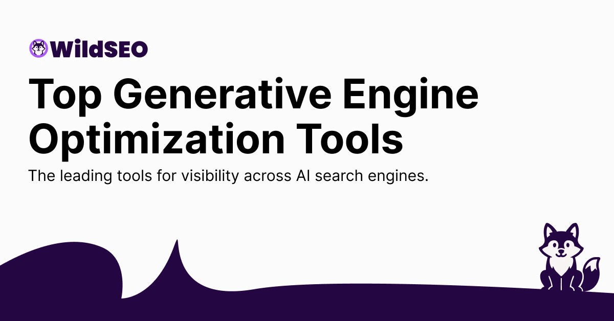 Top 11 Generative Engine Optimization Tools in 2025