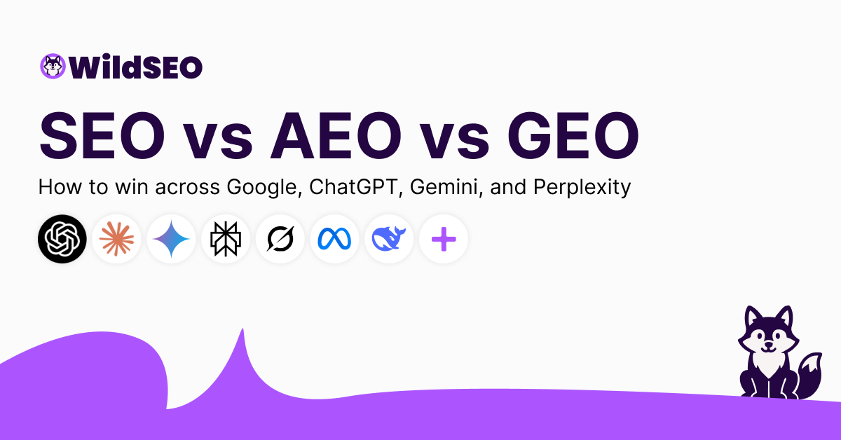 SEO vs AEO vs GEO: How to Rank Across Google, ChatGPT, and AI Search Engines